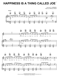 Happiness Is A Thing Called Joe von Harold Arlen (Download) 