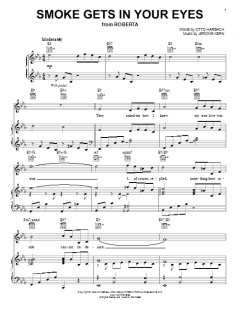 Smoke Gets In Your Eyes von Jerome Kern (Download) 