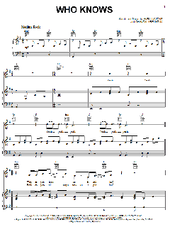 Who Knows von Avril Lavigne (Download) 