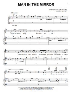 Man In The Mirror von Michael Jackson (Download) 