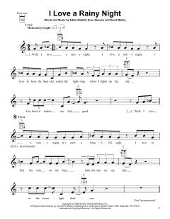 I Love A Rainy Night von Even Stevens (Download) 