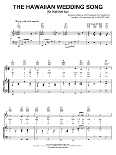 The Hawaiian Wedding Song (Ke Kali Nei Au) von Don Ho (Download) 