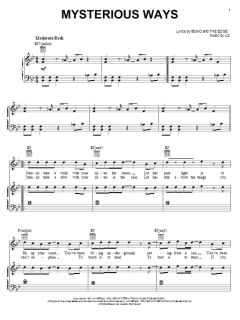 Mysterious Ways von U2 (Download) 