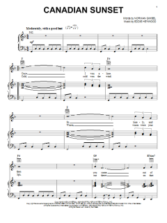 Canadian Sunset von Andy Williams (Download) 