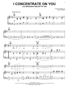 I Concentrate On You von Cole Porter (Download) 