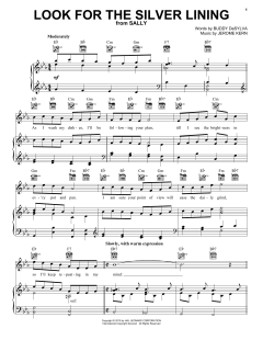 Look For The Silver Lining von Jerome Kern (Download) 