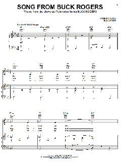Song From Buck Rogers von Glen Larson (Download) 