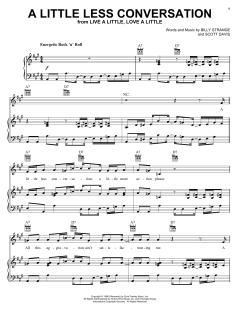 A Little Less Conversation von Elvis Presley (Download) 