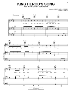 King Herod's Song von Andrew Lloyd Webber (Download) 