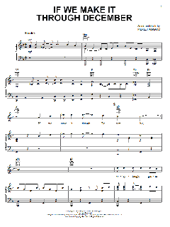 If We Make It Through December von Merle Haggard (Download) 