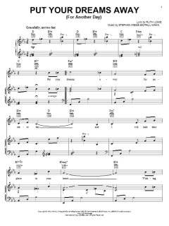 Put Your Dreams Away (For Another Day) von Frank Sinatra (Download) 