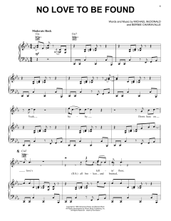 No Love To Be Found von Michael McDonald (Download) 
