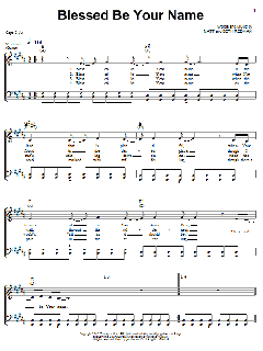 Blessed Be Your Name von Matt Redman (Download) 