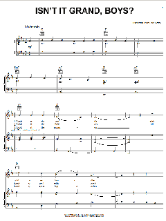 Isn't It Grand Boys von Irish Folksong (Download) 