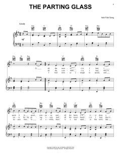 The Parting Glass von Irish Folksong (Download) 