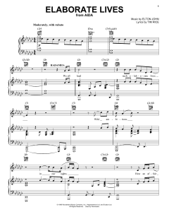 Elaborate Lives von Elton John (Download) 