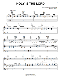 Holy Is The Lord von Chris Tomlin (Download) 