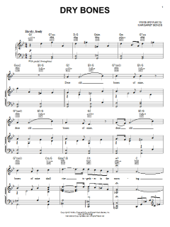 Dry Bones von Margaret Bonds (Download) 