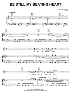 Be Still My Beating Heart von Sting (Download) 
