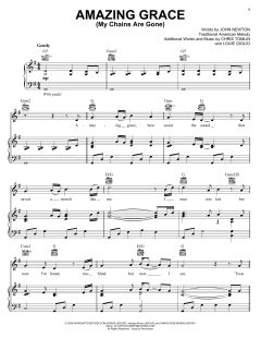 Amazing Grace (My Chains Are Gone) von Chris Tomlin (Download) 