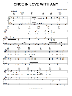 Once In Love With Amy von Frank Loesser (Download) 