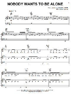 Nobody Wants To Be Alone von Michael Masser (Download) 