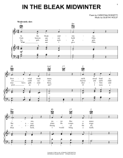 In The Bleak Midwinter von Gustav Holst (Download) 