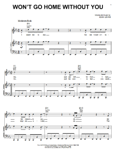 Won't Go Home Without You von Maroon 5 (Download) 