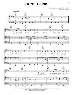 Don't Blink von Kenny Chesney (Download) 