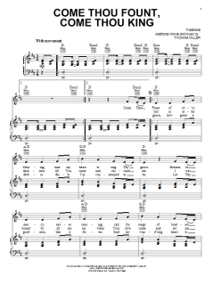 Come Thou Fount, Come Thou King von Traditional (Download) 