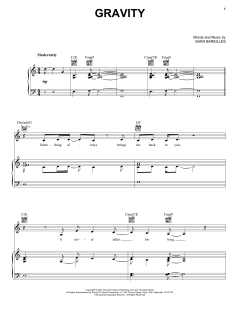 Gravity von Sara Bareilles (Download) 