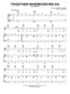 Together Wherever We Go von Stephen Sondheim (Download) 