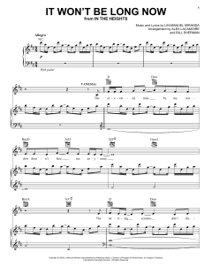 It Won't Be Long Now von Lin-Manuel Miranda (Download) 
