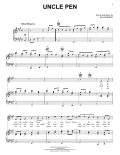 Uncle Pen von Bill Monroe (Download) 