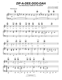 Zip-A-Dee-Doo-Dah von Ray Gilbert (Download) 