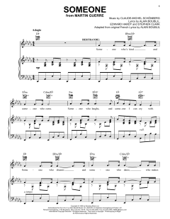Someone von Claude-Michel Schönberg (Download) 