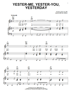 Yester-Me, Yester-You, Yesterday von Stevie Wonder (Download) 
