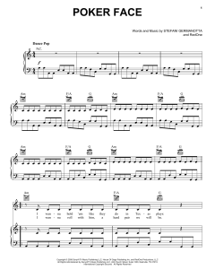 Poker Face von Lady Gaga (Download) 