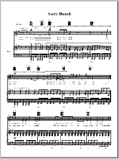 Sorry Bunch von The Dresden Dolls (Download) 