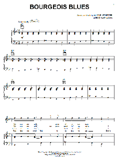 Bourgeois Blues von Lead Belly (Download) 