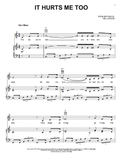 It Hurts Me Too von Elmore James (Download) 