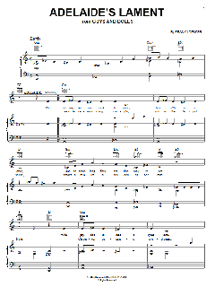 Adelaide's Lament von Frank Loesser (Download) 