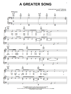 A Greater Song von Matt Redman (Download) 
