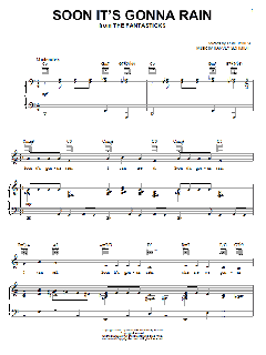 Soon It's Gonna Rain von Harvey Schmidt (Download) 