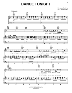 Dance Tonight von Paul McCartney (Download) 