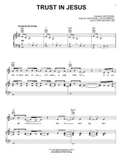 Trust In Jesus von Third Day (Download) 