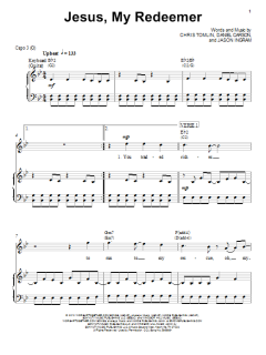 Jesus, My Redeemer von Chris Tomlin (Download) 