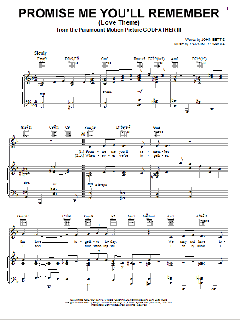 Promise Me You'll Remember (Love Theme) von John Bettis (Download) 