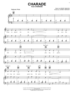 Charade von Sammy Kaye (Download) 