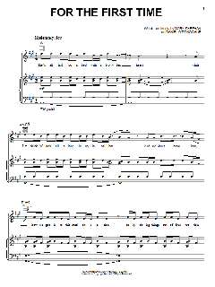 For The First Time von The Script (Download) 